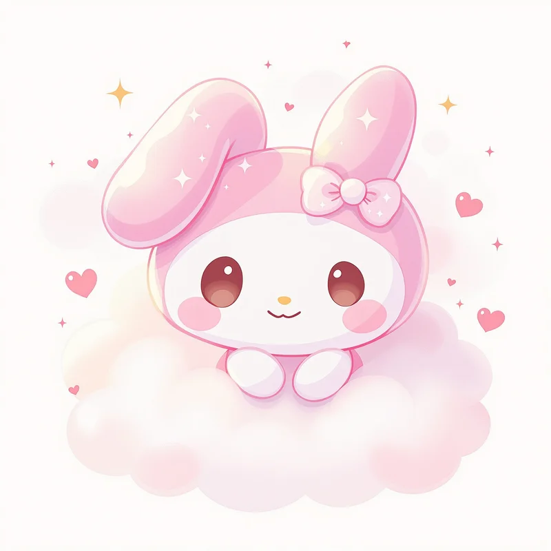 Pastel Joy My Melody PFP cheerful anime avatar