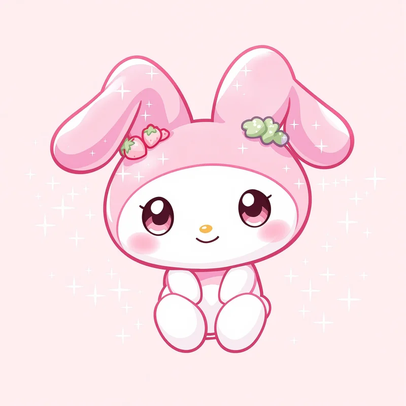 Pink Delight My Melody PFP bright cute avatar