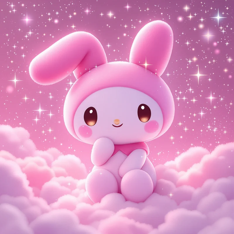 Soft Kawaii My Melody PFP pastel anime avatar