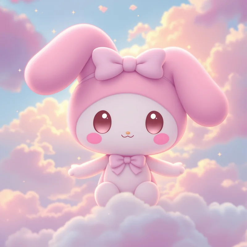 Soft Petal My Melody PFP pastel petal avatar