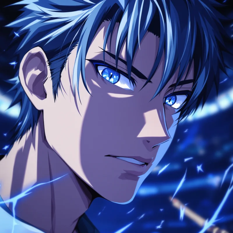 Nagi Blue Lock avatar profile image with detached expression and clear recognition