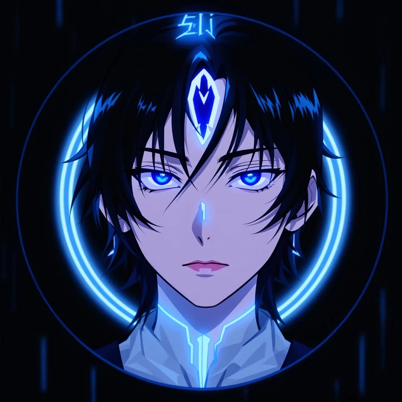 Nagi Blue Lock PFP with cool anime aura and compact avatar clarity