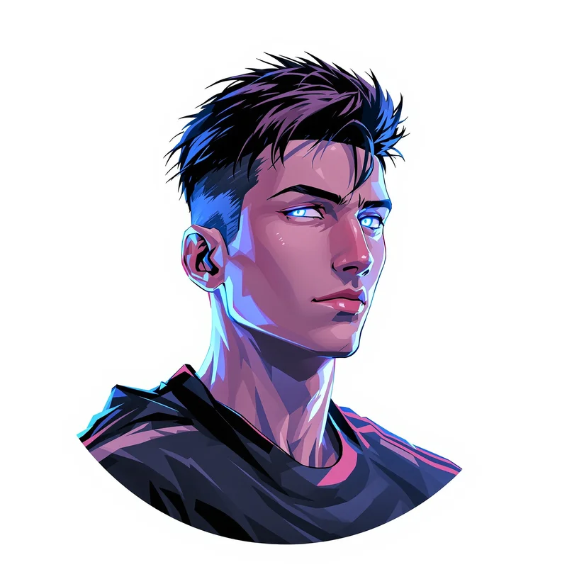 Nagi Blue Lock PFP with cool anime aura and compact avatar clarity