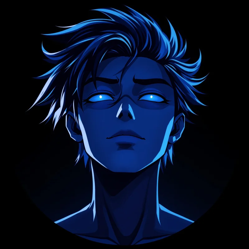 Nagi Blue Lock PFP with cool anime aura and compact avatar clarity