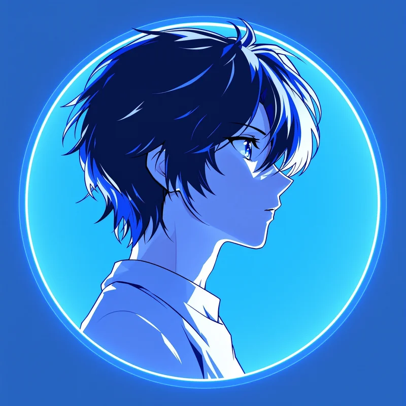 Nagi Blue Lock avatar profile image with detached expression and clear recognition