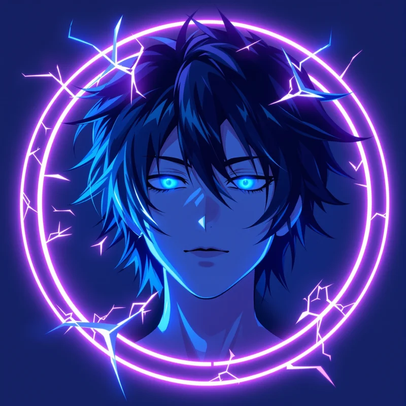Nagi Blue Lock avatar portrait with effortless prodigy personality and memorable presence