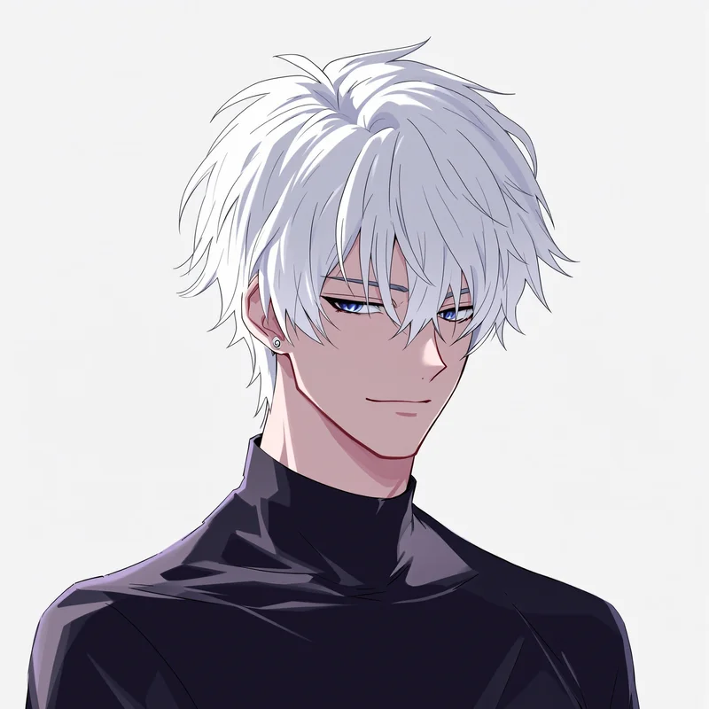nagi pfp downward calm anime boy avatar