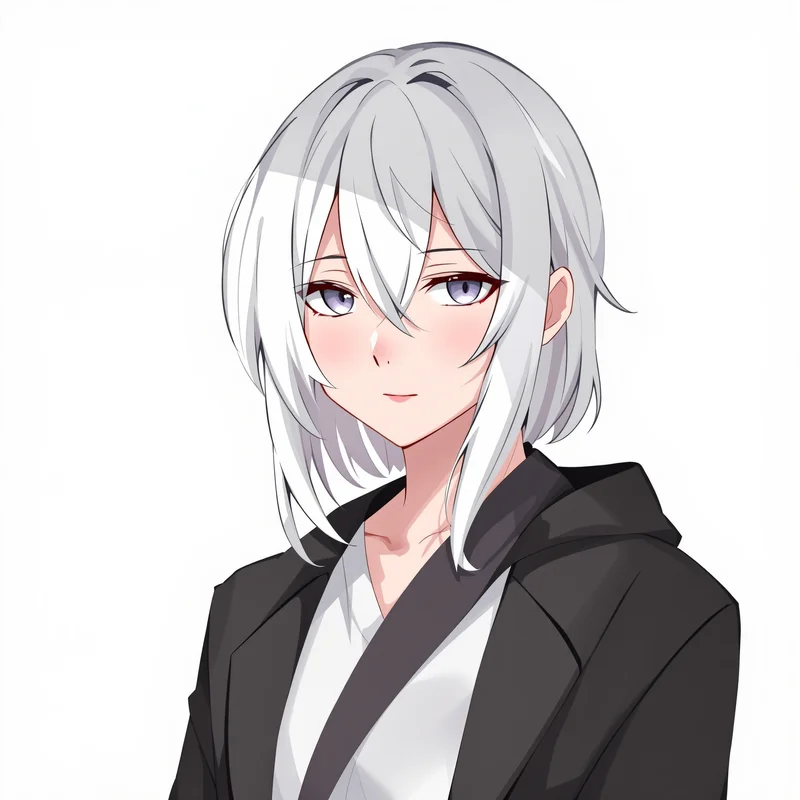 centered Nagi PFP portrait with soft highlight edges for avatar display