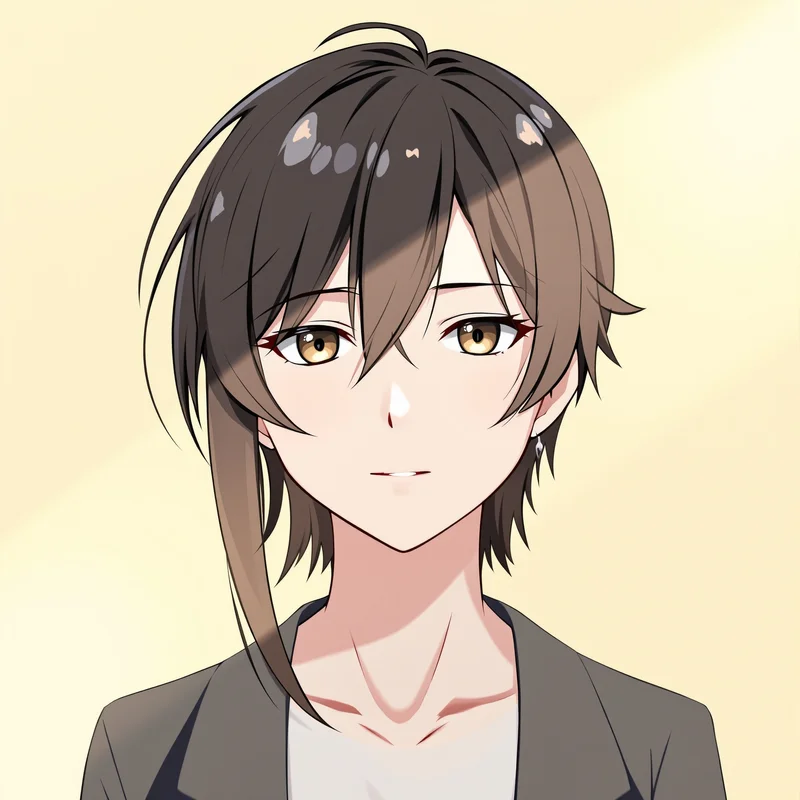 clean Nagi PFP avatar with soft highlight edges for social media avatar