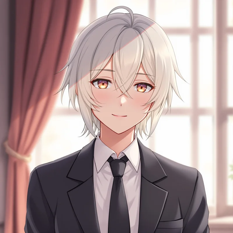 soft Nagi anime portrait with calm color palette for avatar display