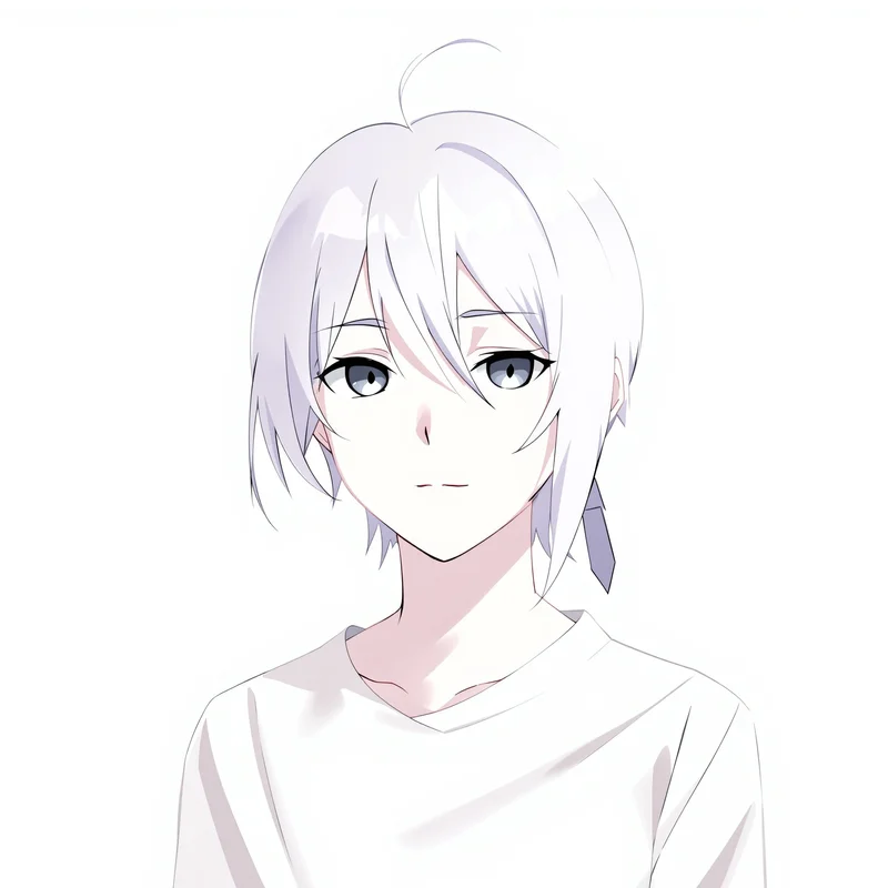 centered Nagi PFP portrait with balanced shadow lighting for aesthetic profile icon