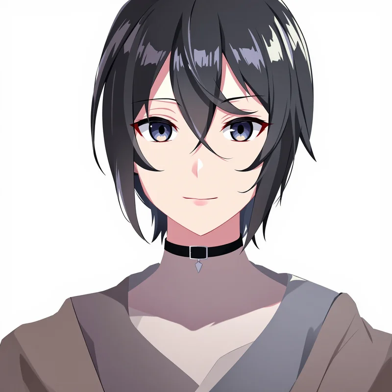 centered Nagi PFP portrait with minimal clean background for clean PFP design