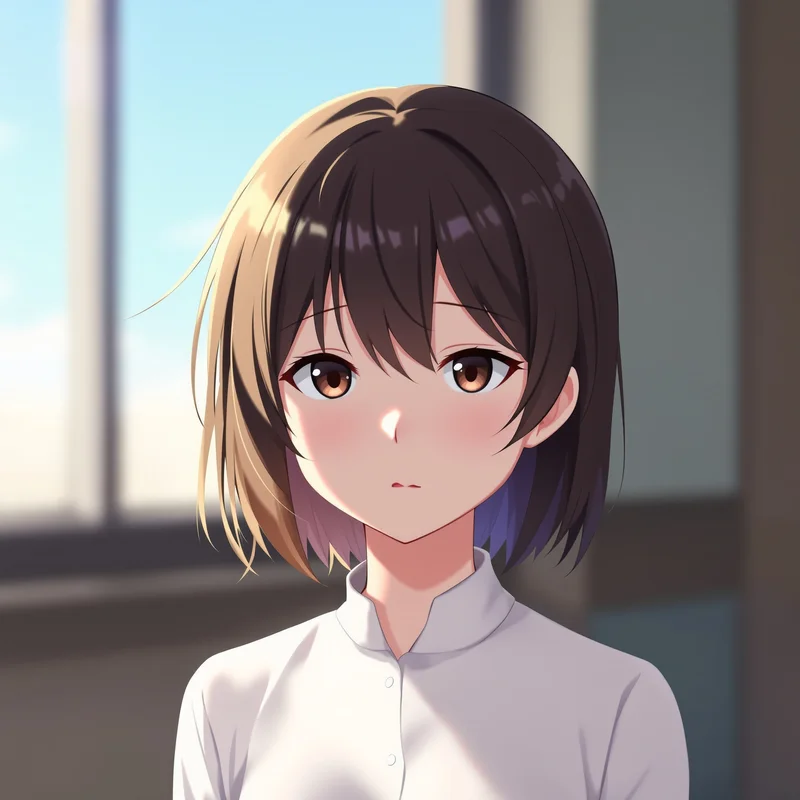 neutral Nagi profile avatar with subtle lighting for profile picture use