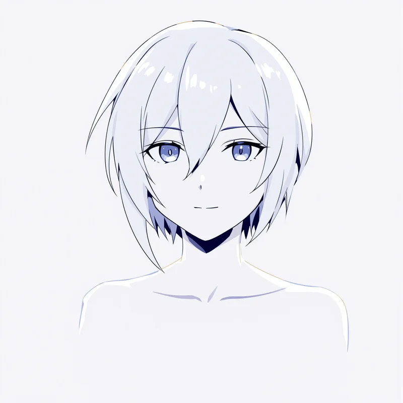 minimal Nagi avatar image with clean square composition for anime profile display