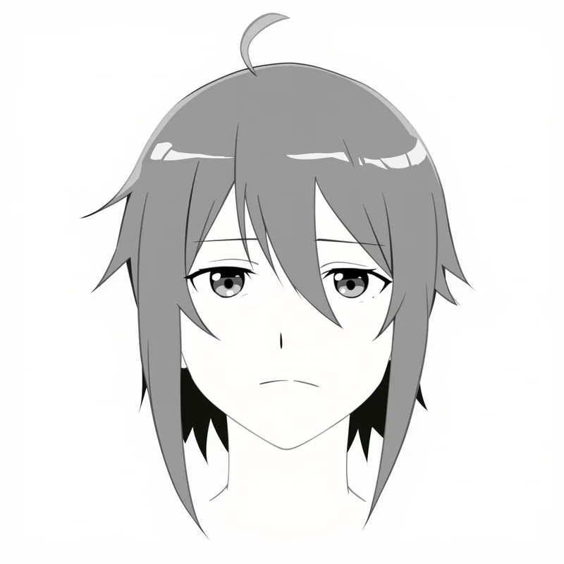 minimal Nagi avatar image with calm color palette for avatar display