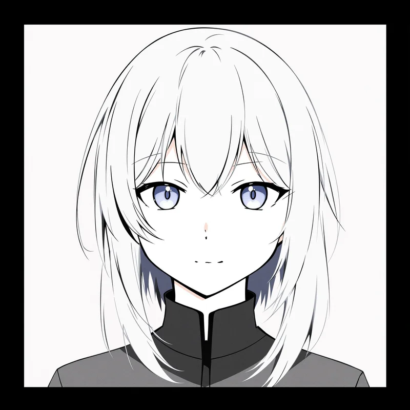 calm Nagi Seishiro portrait with subtle lighting for profile picture use