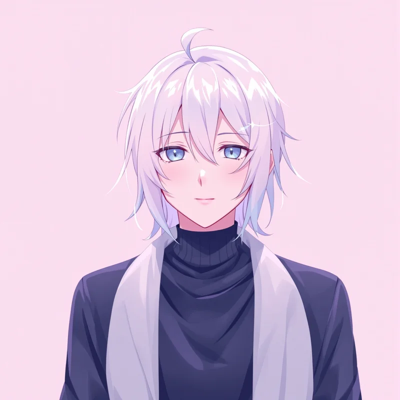 Blue Lock Nagi profile picture with calm color palette for avatar display