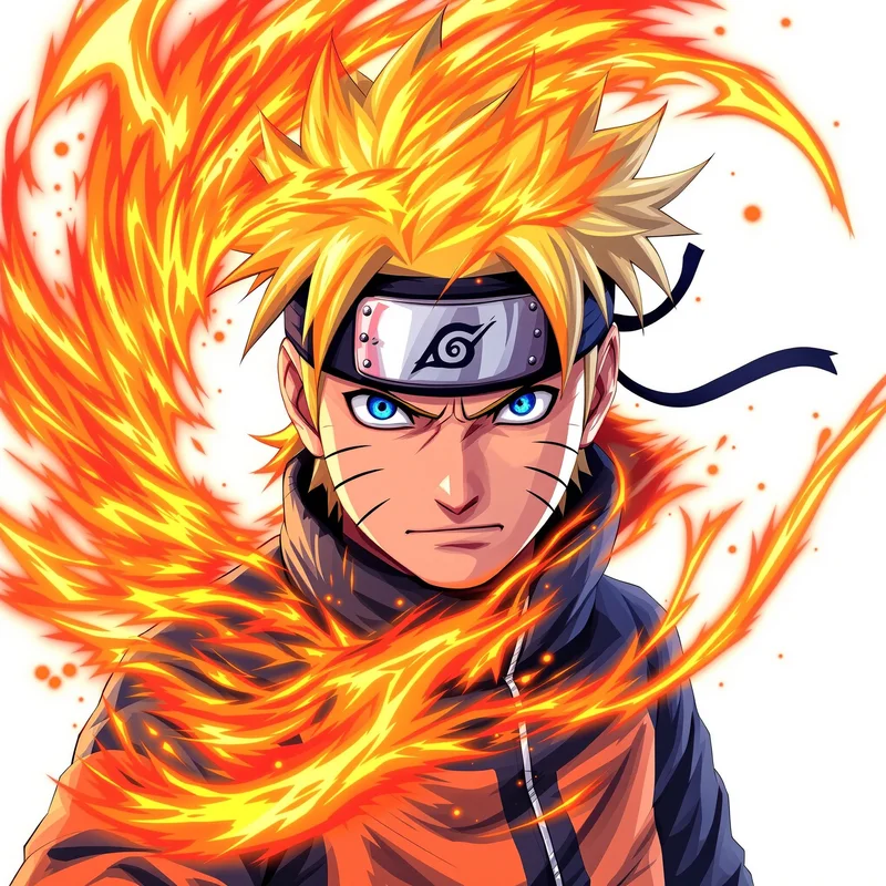 Bright Rasengan Naruto PFP square anime avatar portrait