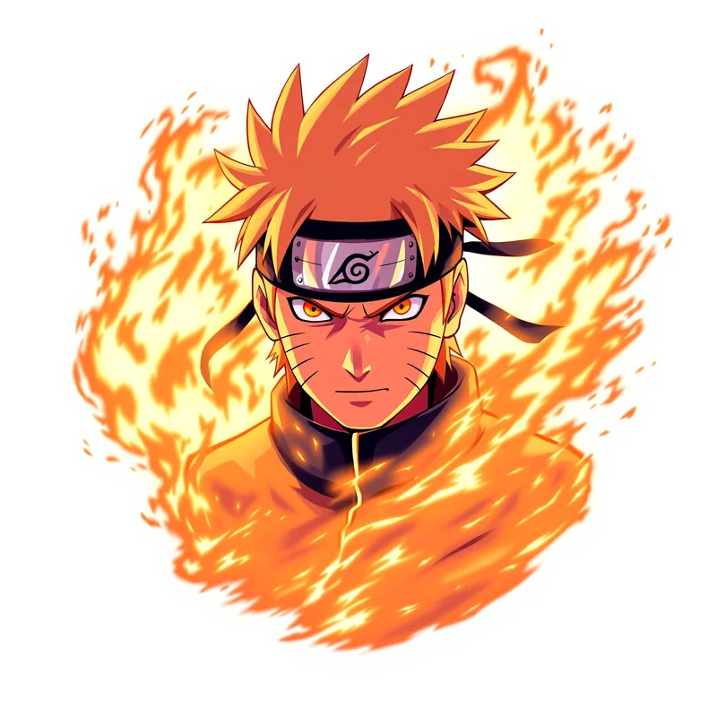 Legendary Ninja Naruto PFP square anime avatar portrait