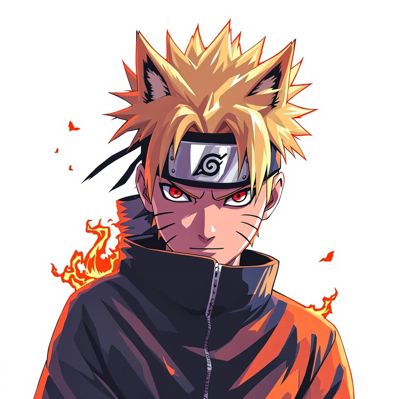 Rasengan Force Naruto PFP clean background anime avatar portrait