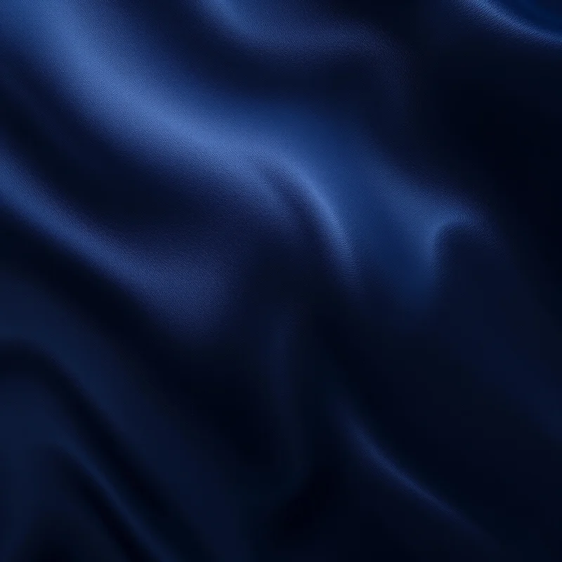 Abyssal Ripple Foil Navy Background