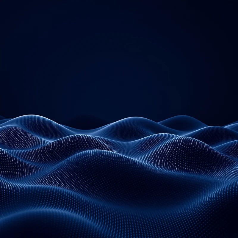 Foghorn Wave Navy Background