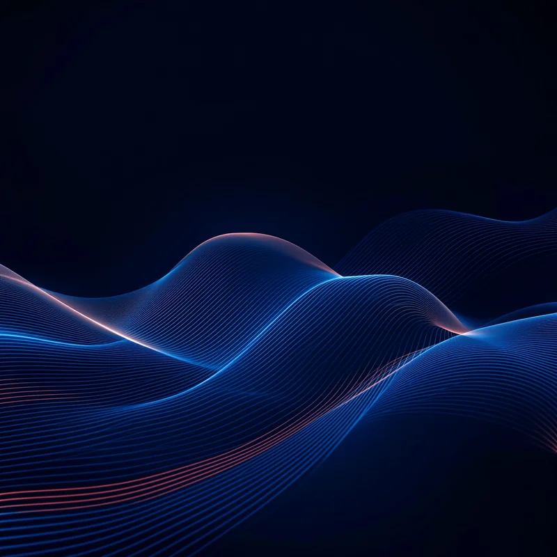 Magnetic Field Navy Background