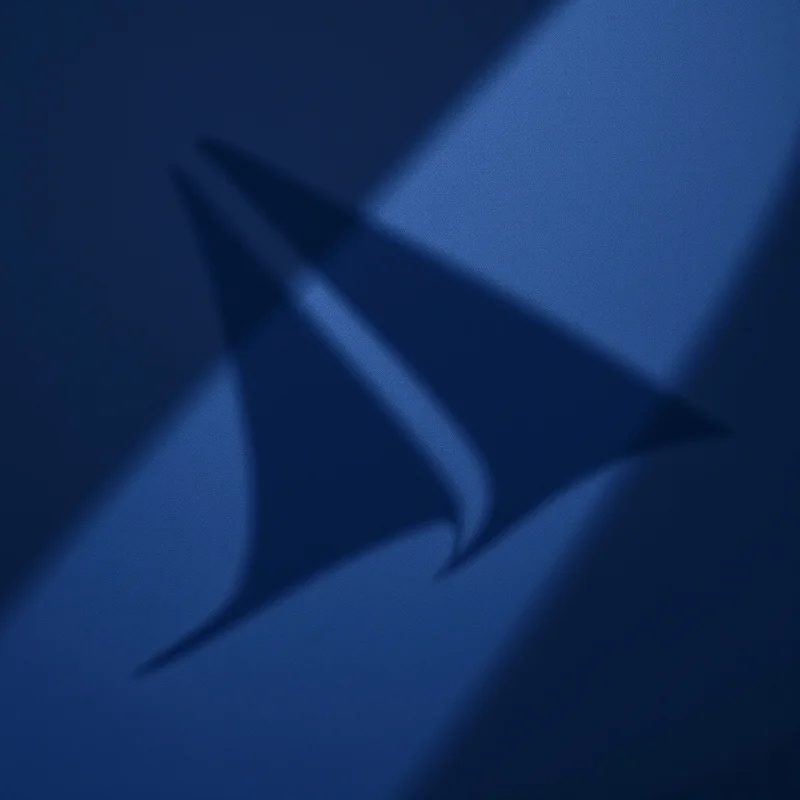 Storm Sail Shadow Navy Background