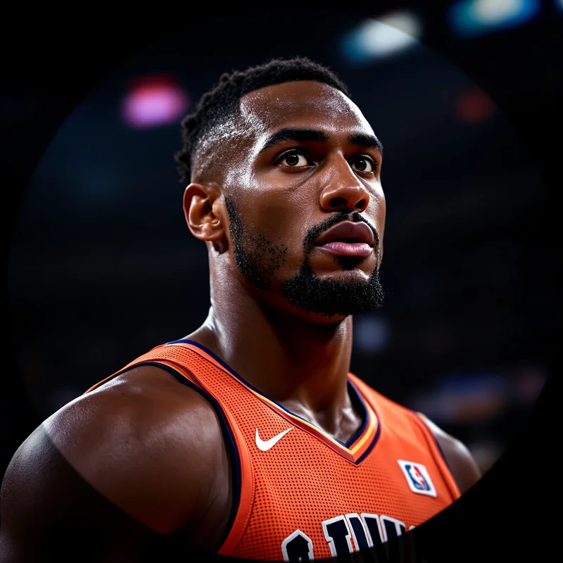 NBA PFP with strong sports composition and clear identity