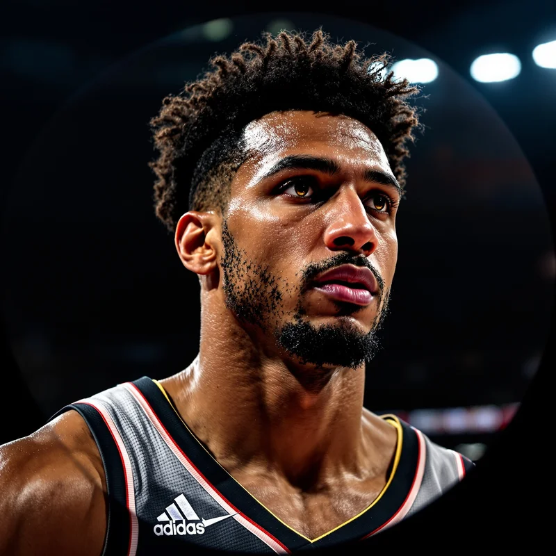 NBA PFP with strong sports composition and clear identity