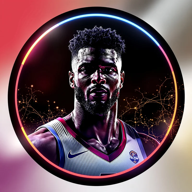 NBA PFP with strong sports composition and clear identity