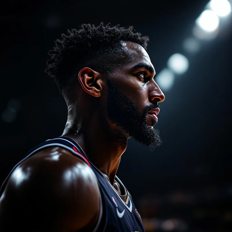 NBA PFP with strong sports composition and clear identity