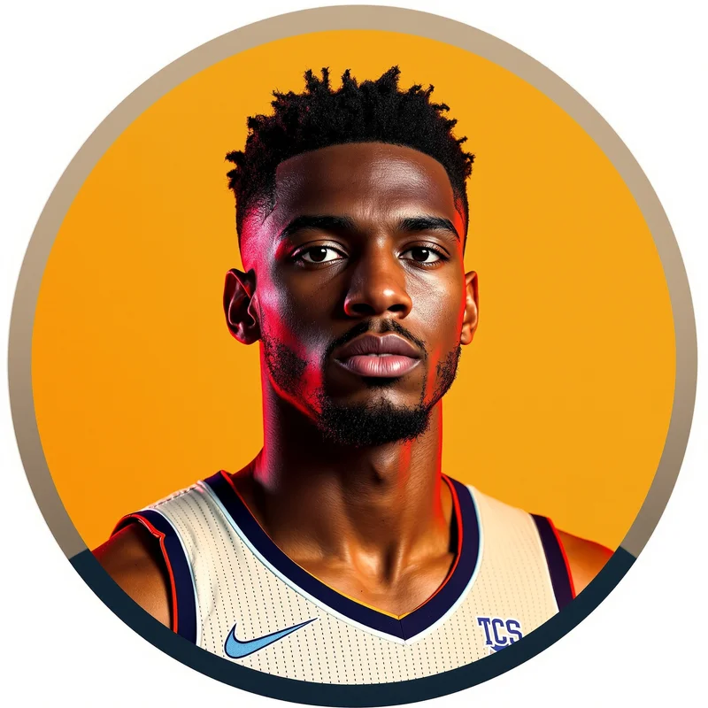 NBA avatar portrait with competitive athlete presence