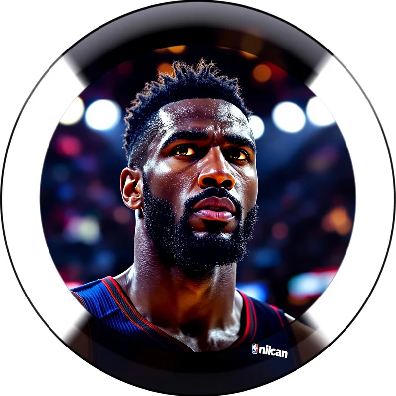 NBA avatar portrait with competitive athlete presence