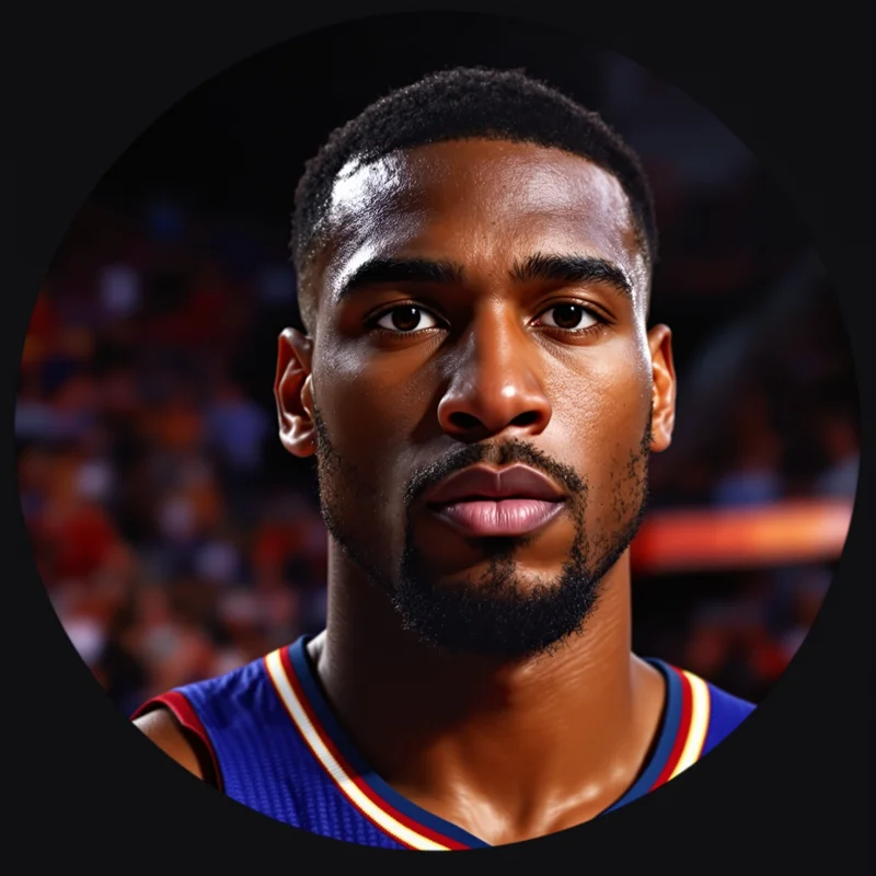 NBA avatar portrait with competitive athlete presence
