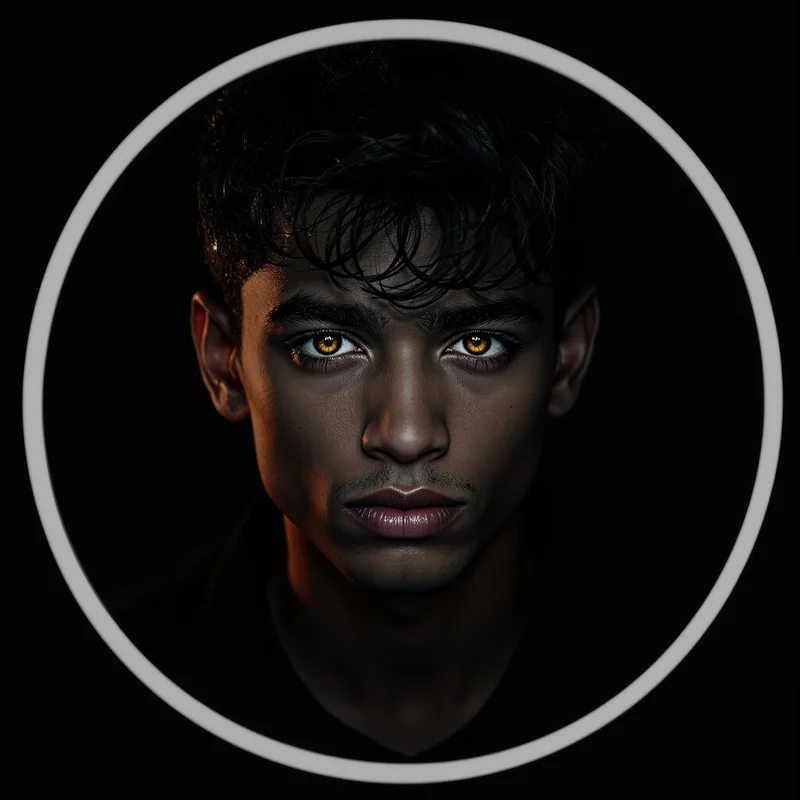 NBA YoungBoy avatar portrait with heavy emotional presence