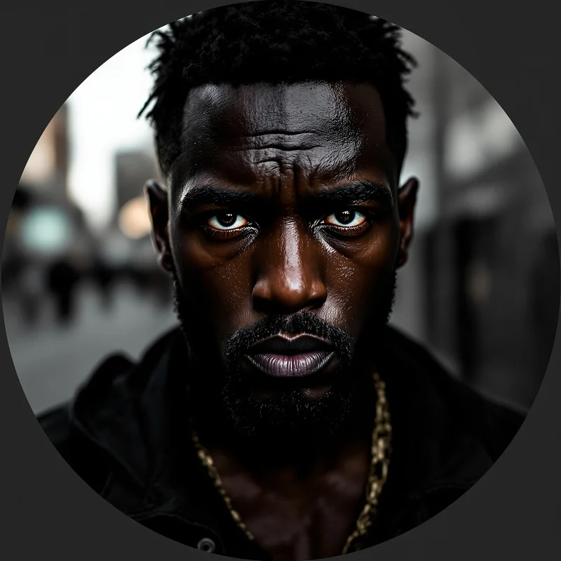 NBA YoungBoy avatar portrait with heavy emotional presence