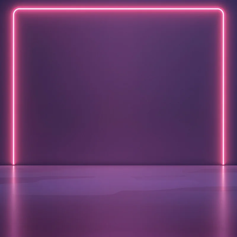 Calm soft neon background