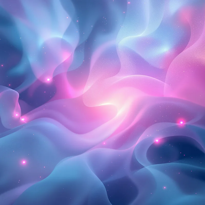 Dreamy soft neon mist background