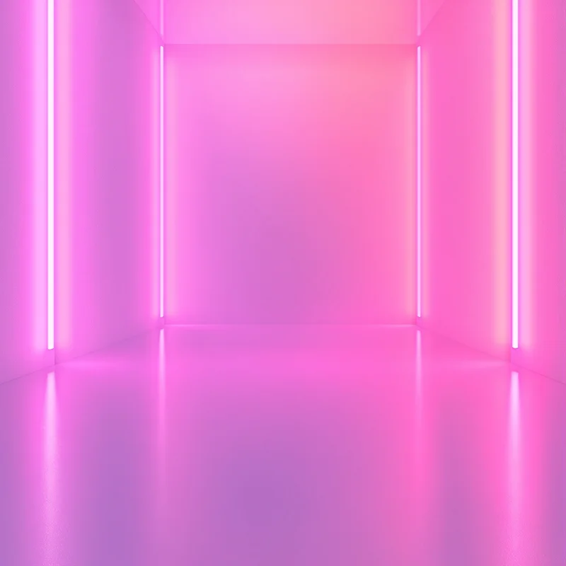 Fresh soft neon glow background