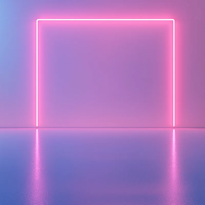 Gentle soft neon ambient background