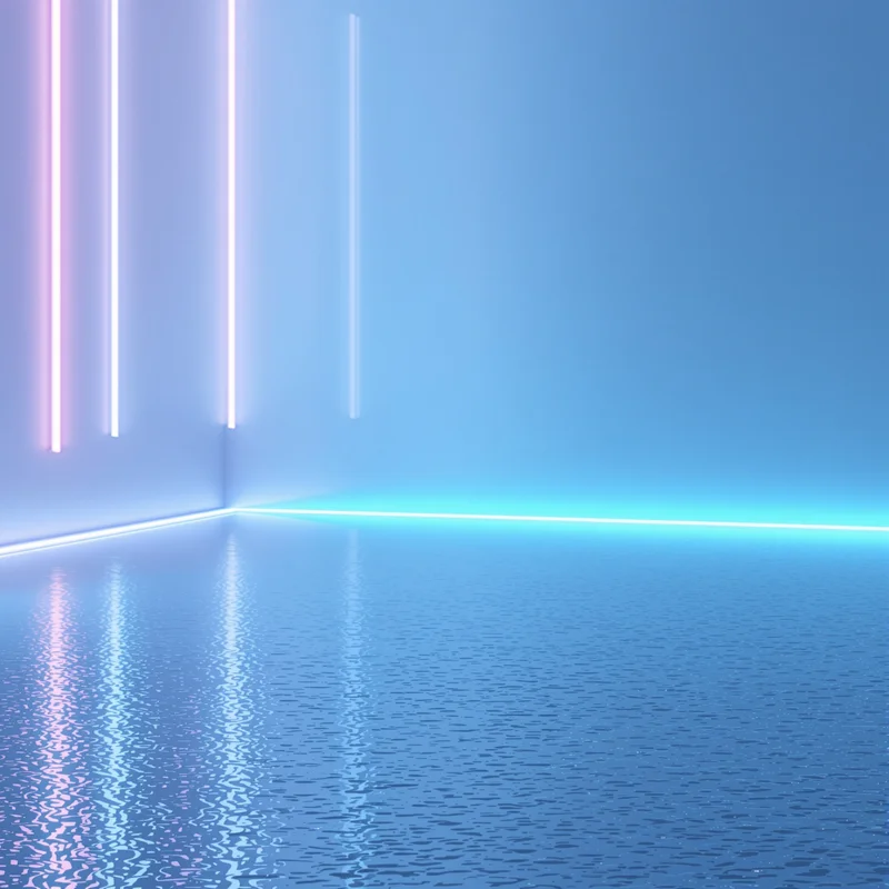 Gentle soft neon ambient background