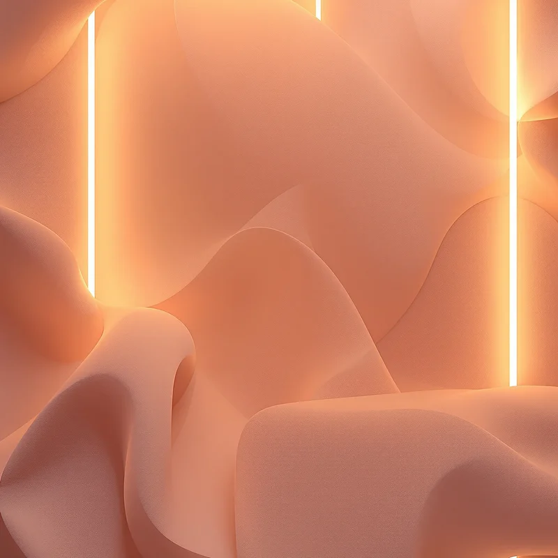 Luxe soft neon surface background