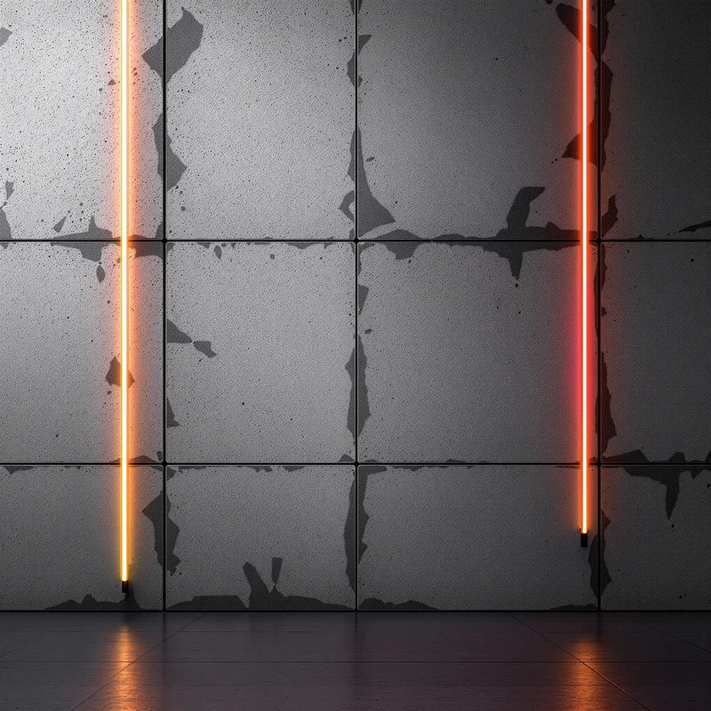 Neon Concrete Pulse Background