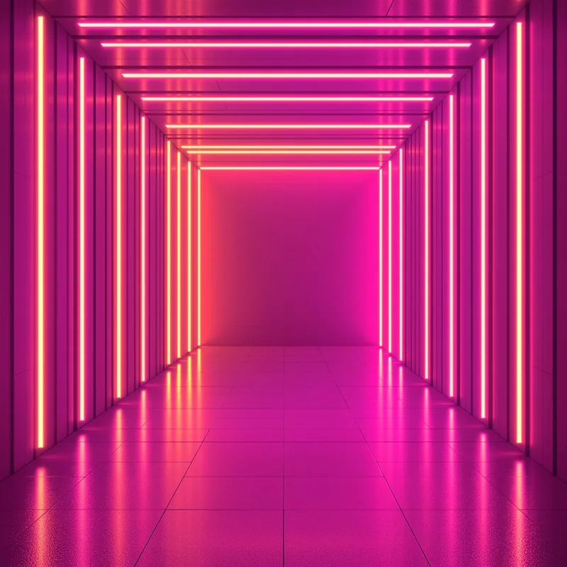 Studio soft neon background
