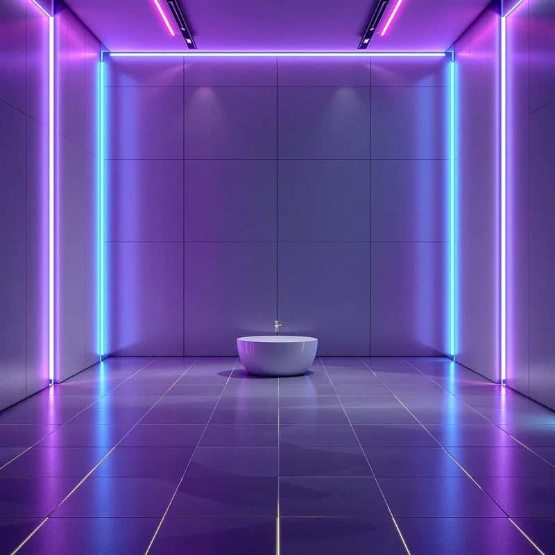 Studio soft neon background