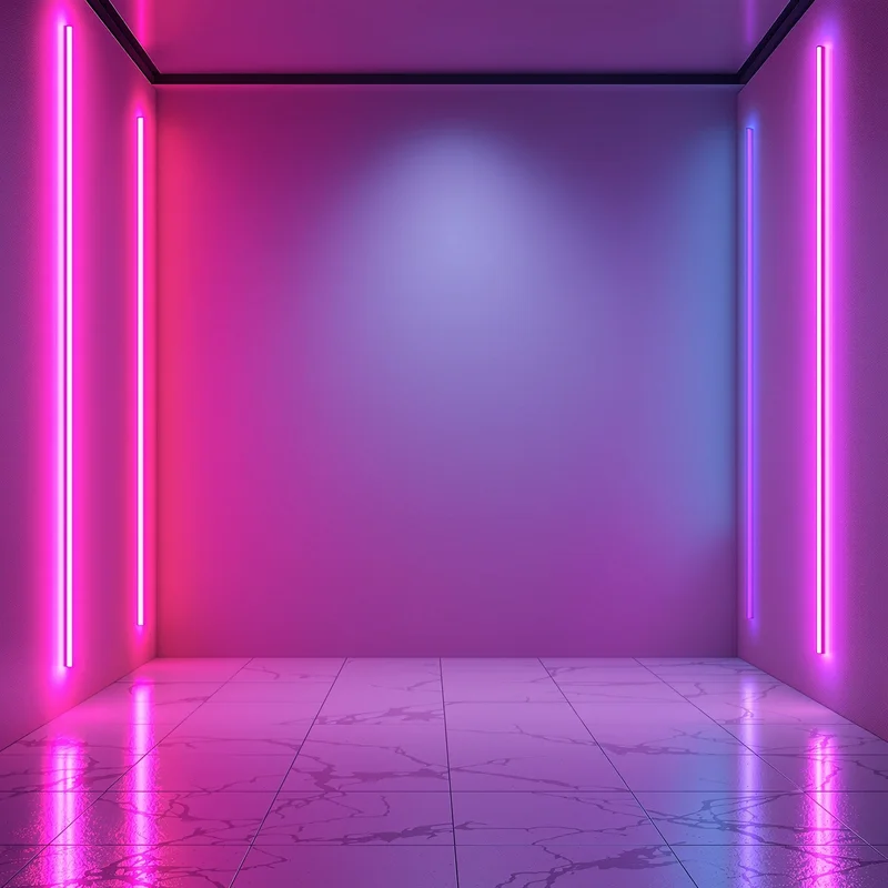 Studio soft neon background