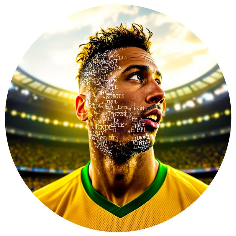 Neymar avatar profile image with confident expression