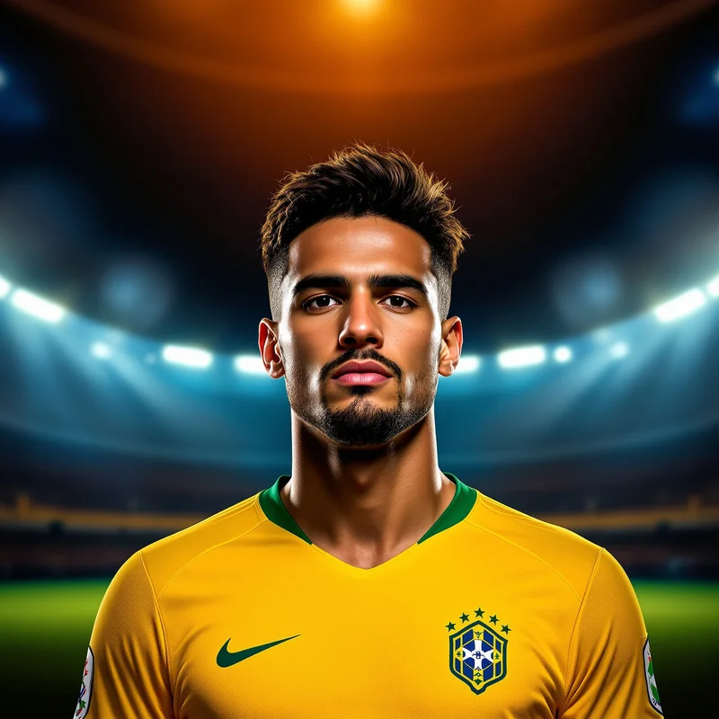 Neymar avatar profile image with confident expression