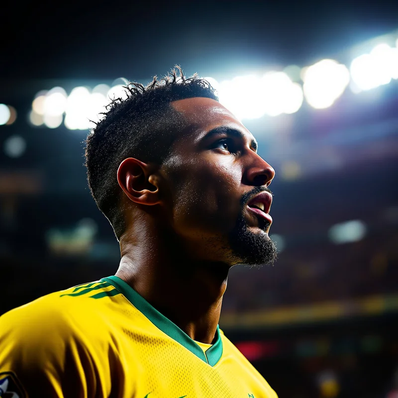 Neymar PFP with stylish composition and clarity